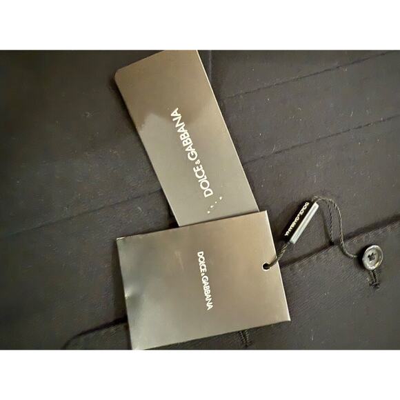 Dolce & Gabbana Men's Designer Black Vest Waistcoat G7531T Sz 50 (Italy) NEW - Picture 3 of 9